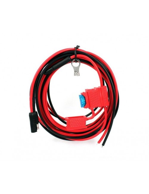 HKN4192C Napájecí kabel (12V, 20A, 6m) pro napájení vozidlových radiostanic Motorola.