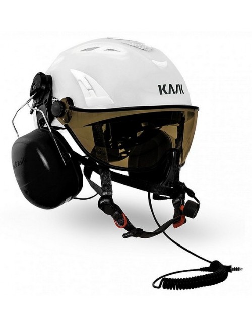 Letecká helma KASK - Bílá