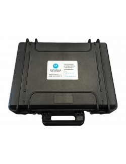 Malý odolný transportní kufr s organizérem na radiostanice