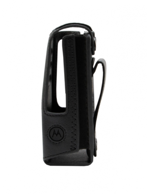 PMLN8667A Nylonové pouzdro s 3'' fixním klipem pro radiostanice MOTOROLA R5 s NKP (No Keypad Radio) displejem.