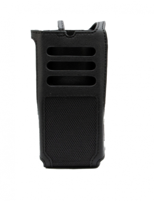 PMLN8667A Nylonové pouzdro s 3'' fixním klipem pro radiostanice MOTOROLA R5 s NKP (No Keypad Radio) displejem.
