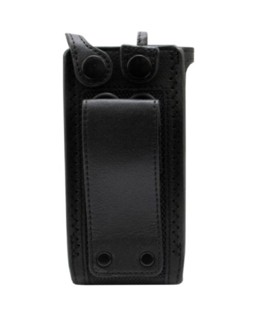 PMLN8667A Nylonové pouzdro s 3'' fixním klipem pro radiostanice MOTOROLA R5 s NKP (No Keypad Radio) displejem.