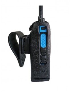 Kožené pouzdro s otočným klipem 2,5" pro FKP PMLN8637A